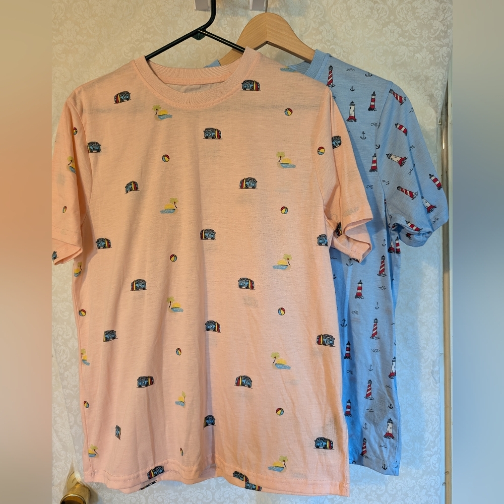Good Vibes! by Drill Clothing Co. 2 Medium Tshirts One Price‎